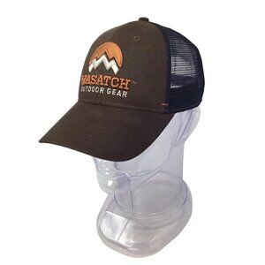 Wasatch Outdoor Gear NWOT Men's Hat Baseball Cap Mesh Snapback Adjustable